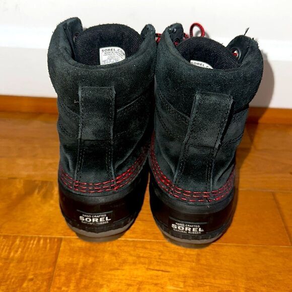 Sorel Black Waterproof Winter Duckboots Sz 3 - Picture 4 of 6